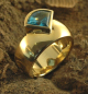 Preview: Edeltopas Ring 750 GG